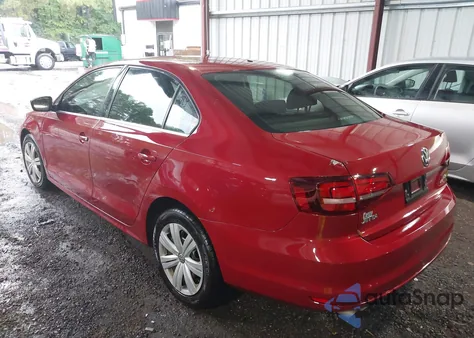 2017 Volkswagen Jetta 1.4T S from USA, damaged, VIN 3VW2B7AJXHM362667